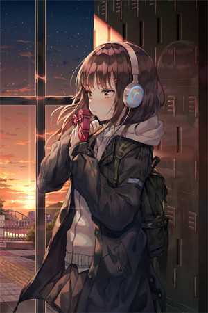 这不同，他小女孩将他推开了