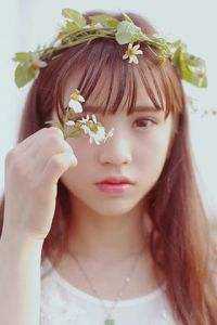 一个美貌清纯小白花
