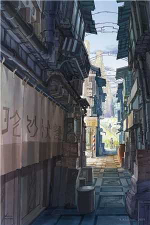 涌动的幽暗浮光